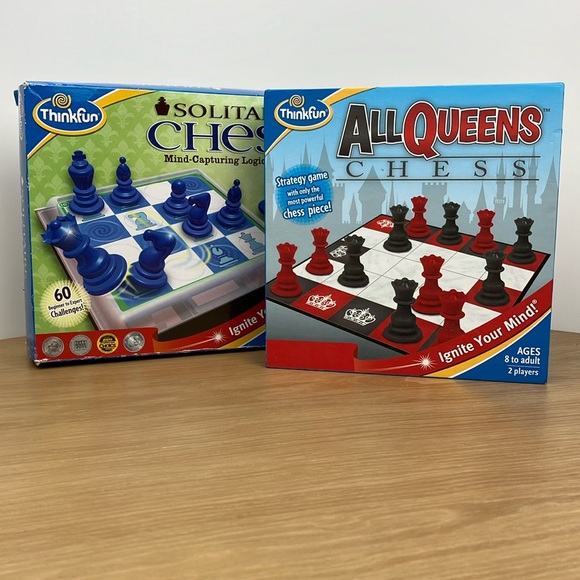 Thinkfun Other - Thinkfun All Queens & Solitaire Chess